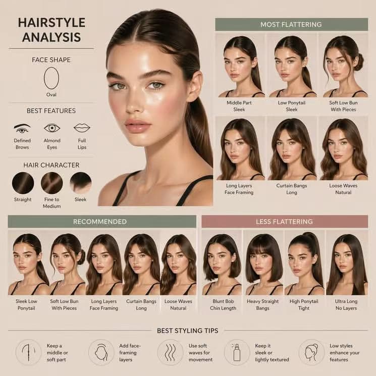 AI attractiveness test report preview