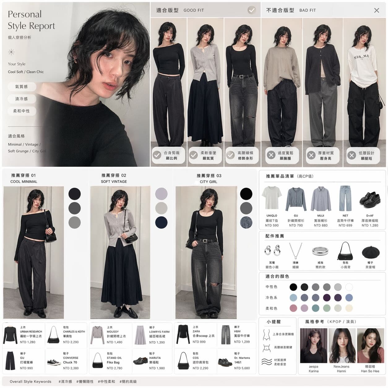 AI hairstyle identifier report preview